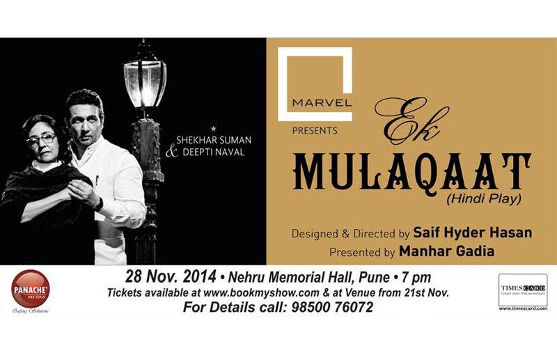 Ek Mulaqaat Play @ Mumbai & Pune
